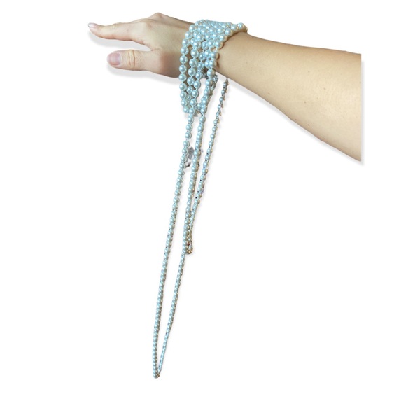 Pearl Strand Costume Jewelry necklace 100 inches versatile - Picture 5 of 5